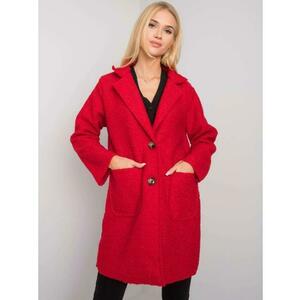 Női kabát zsebekkel Polli OCH BELLA piros kép