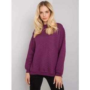 Női steppelt pulóver CHLOE lila kép