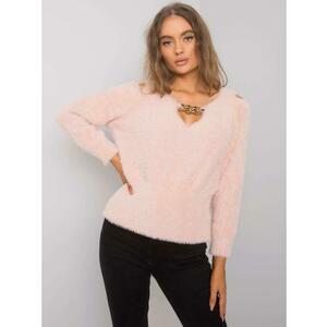 Női pulóver RUE PARIS pink kép