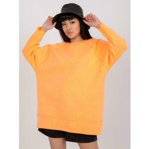 Női kapucnis pulóver MANACOR narancssárga kép