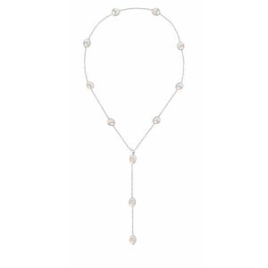 JwL Luxury Pearls JwL Luxury Pearls Variálható ezüst nyaklánc igazi barokk gyöngyökkel JL0708 kép
