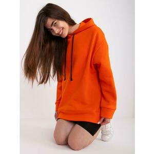 Női kapucnis pulóver TENERIFE narancssárga kép