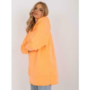 Női kapucnis pulóver CANBERRA narancssárga kép