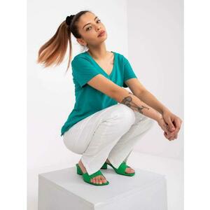 Női póló Salina MAYFLIES zöld kép