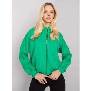 Női kapucnis pulóver EMMA zöld kép