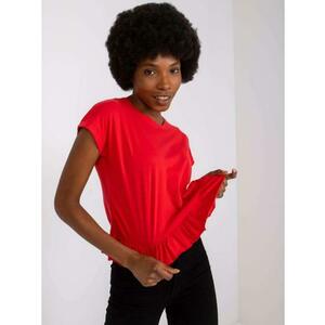 Hierro MAYFLIES Piros női fodros póló kép