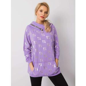 Női pulóver CECILLE világos lila kép