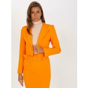 Női kabát gombok nélkül MIA narancssárga kép