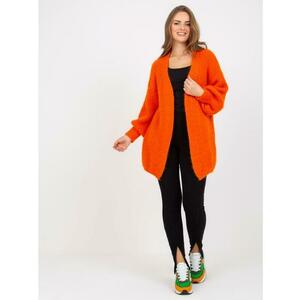 Női oversize pulóver OCH BELLA narancssárga kép