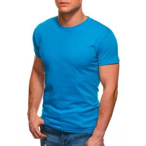Férfi egyszínű póló TIMO türkizkék kép