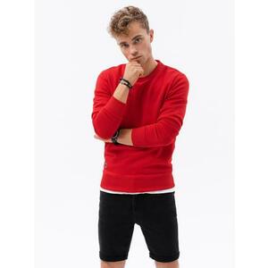 Férfi egyszínű pulóver BRODIE piros kép