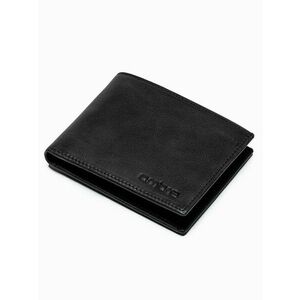 Ombre Clothing Elegáns fekete pénztárca A607 kép