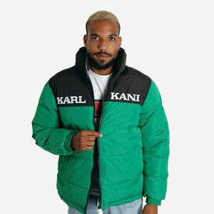 Téli dzeki Karl Kani Retro Block Reversible Puffer Jacket green/black/white kép