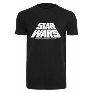 Mr. Tee Star Wars Original Logo Tee black kép