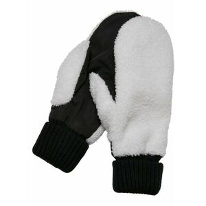 Urban Classics Nylon Sherpa Gloves toffee/buttercream kép