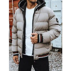 LegyFerfi Kétoldalas khaki színű téli dzseki kép