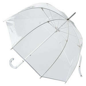 Átlátszó esernyő - fehér kép