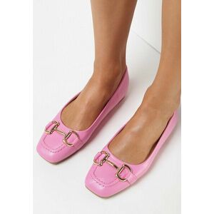 Pink színűek színűek Balerina lapossarkú cipő kép
