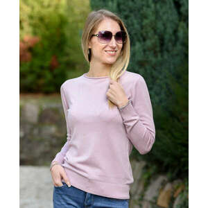 Csillámos rózsaszín kötött pulóver (S/M-L/XL) kép