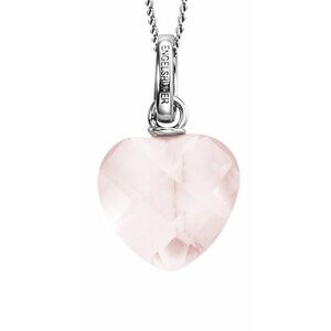 Engelsrufer Engelsrufer Romantikus ezüst nyaklánc rózsakvarccal ERN-HEART-RQ (lánc, medál) kép