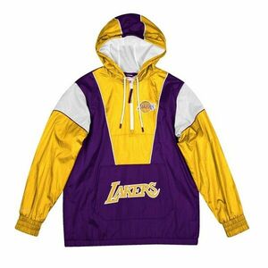 Mitchell & Ness jacket Los Angeles Lakers Highlight Reel Windbreaker purple/gold kép