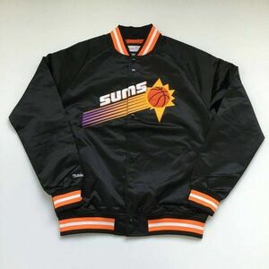 Mitchell & Ness Phoenix Suns Lightweight Satin Jacket black kép