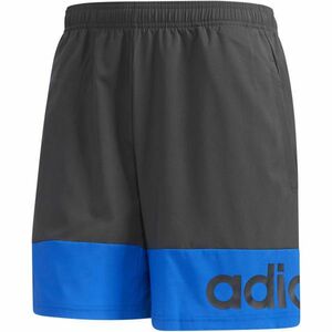 adidas D2M COLORBLOCK SHORT Férfi rövidnadrág, sötétszürke, méret XL kép