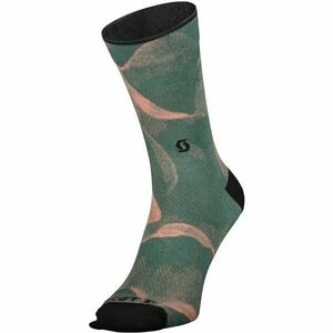 Scott TRAIL VERTIC CREW W Női zokni, sötétzöld, méret 36-38 kép