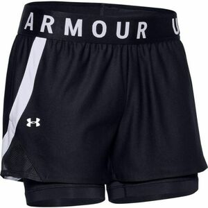 Under Armour PLAY UP 2-IN SHORTS Női rövidnadrág, fekete, méret XL kép