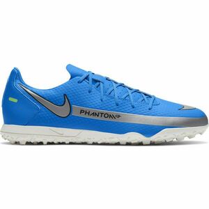 Nike PHANTOM GT CLUB TF BLU Férfi futballcipő műfüves pályára, kék, méret 44.5 kép