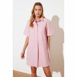 Trendyol Pink Wide Cut Pocket részletes ing ruha kép
