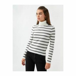 Koton Turtleneck Striped Sweater kép