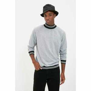 Trendyol Gray Men's Regular fit Sweatshirt kép