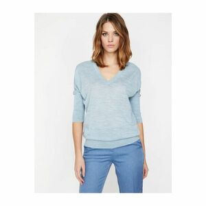 Koton Women's Blue Desire Sabanci for Cotton Sweater kép