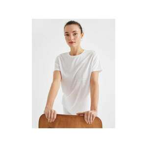 Koton Women's Kirik White T-Shirt kép