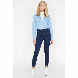 Koton Women's Blue Slim Fit Jeans kép