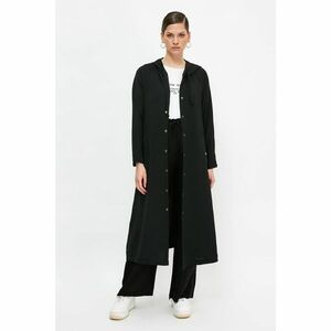 Trendyol fekete kapucnis pulóver , Abaya kép