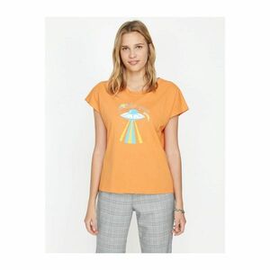 Koton Women's Orange Printed T-Shirt kép