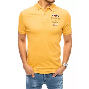 Sárga póló ing hímzéssel Dstreet PX0435 kép