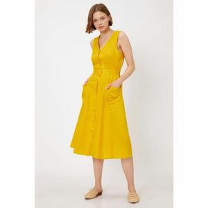 Koton Women's Yellow Dress kép