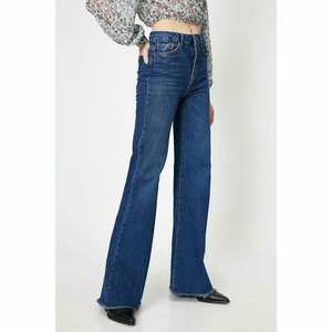 Koton Women's Blue Bell-Length Jeans kép