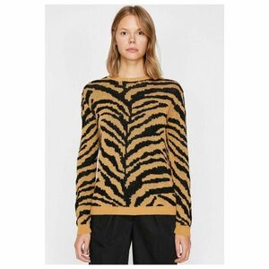 Koton Women's Leopard Patterned Sweater kép