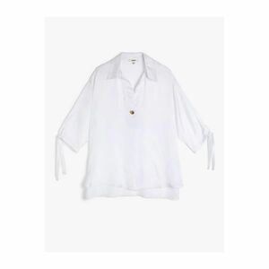 Koton Women's White Button Detailed Blouse kép
