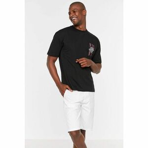Trendyol White Men Regular Fit Chino Shorts & Bermuda kép
