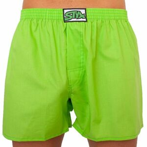 Men's shorts Styx classic rubber oversized green (E1069) kép