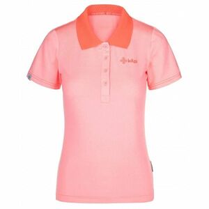 Women's polo shirt Kilpi COLLAR-W light pink kép