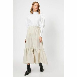 Koton Elastic Ruffle Detailed Long Skirt kép