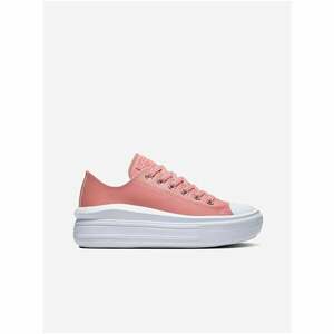 Pink Women's Sneakers on The Converse Platform Chuck Taylor All Star - Women kép