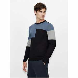 Blue Men's Sweater Armani Exchange - Men kép
