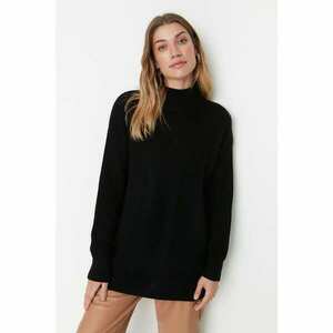 Trendyol Black Turtleneck Knitwear Sweater kép